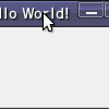 JRubyFXのHelloWorldを実行してみた。