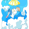 【創作】雨の日は雲の上にいきたい