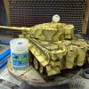 TIGER I 前期型 1/35 サイバーホビー #8 ピンウォッシュ
