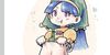 杖刀偶磨弓さんが好きすぎる埴安神袿姫さまのラクガキ。