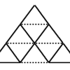 マッチ棒パズル・三角形除去問題（８）の解
