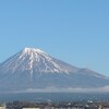 今朝の富士山