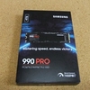Samsung 990 PRO 4TB PCIe Gen 4.0 x4 NVMe M.2 SSD MZ-V9P4T0B-IT/EC レビュー
