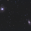 くじら座の銀河 M77とNGC1055