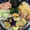 「ゆで太郎」で冷し薬味そば、冷しなめこおろしそば