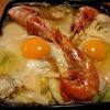 北海道　小樽市　北海道料理　かすべ　/　名物トロイカ鍋のスープは絶品