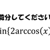 よく分からん関数だが微分してください