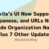 Vaxila’s UI Now Supports Japanese, and URLs Now Include Organization Names, Plus 7 Other Updates