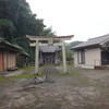 平成パークラインと神社