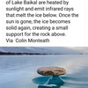 バイカル湖の奇跡の石