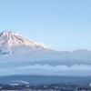 今朝の富士山