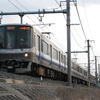 阪和線夕方のB快速(2012年3月19日)