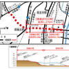 桜の街路樹が撤去された