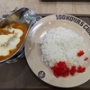 １００時間かけてつくった濃厚で風味豊かなカレーとふわふわのオムライスのコラボを食す（３回目）