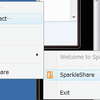 SparkleShareをWindows7に入れてみたメモ