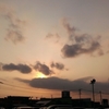 土曜の夕暮れ