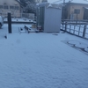 最強寒波で初冠雪！！