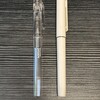 プラチナ万年筆 プレピー と 無印良品 ポリカーボネート万年筆