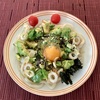 8/22 アボカドの釜玉うどん