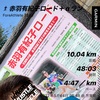 赤羽有紀子ロードプラスαで10.04km〜5月24日〜