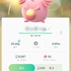 ポケモンGO　ラッキーがハピナスに