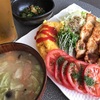 本日の食事と運動。