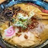 函館　らぁめんめんきちさんで限定魚介味噌ラーメン