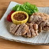 豚ヒレ肉の揚げ焼き ねぎソースかけ