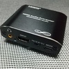 今更ながら、ONKYO SA-205HDに接続するために、HDMI音声分離器を購入しました