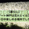 【暮らし】 ネスタリゾート神戸は花火とイルミが見れて一日中楽しめる場所でした