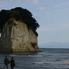 見附島と立山連峰