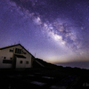 【天体撮影記 第221夜】 鳥取県 大山山頂からガスの中から星を見上げて