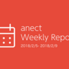 【The Weekly Report】2018/2/5~2018/2/9 週報