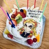 【お菓子の工房cocon】さんの【煉獄杏寿郎ケーキ】でお誕生日祝い▶︎来週の予約状況