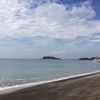 8年ぶりに海を見てきた。七里ヶ浜海岸を歩く