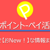 【2020/2/11更新】ポイント-ペイ活 ナウでおとくなキャッシュレス還元キャンペーン情報まとめました！そして攻略は？