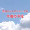 ⚾️今週の予定⚾️