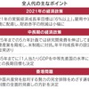 中国　全人代2021　21～25年第14次5カ年計画（さ）