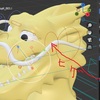 シラタキさんを作ろう♪　(AutoRigでFaceRigをいれたい）その4