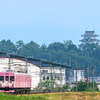 伊賀鉄道上野城風景