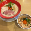 東大阪市 、「鶏そば うちだ」さんで、味噌と鶏白湯の組み合わせがおいしい「味噌鶏白湯ラーメン」と「但馬鶏丼」を食べました