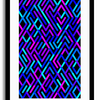 p5.js　Diagonal