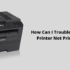 How Can I Troubleshoot Brother Printer Not Printing Black?