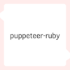 puppeteer-ruby 0.0.11で完走率が劇的に改善。ブラウザの自動操作が快適に。