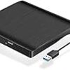 【最新型】外付け DVDドライブ 外付け USB3.0 DVDドライブ 外付け CD/DVD 読み書き ポータブル DVDプレーヤー 外付け USB3.0 USB2.0 対応 DVD/CD/VCD ドライブ ディスク DVD 8X CD 24X 80&120mm対応 DVD プレイヤー 外付け 静粛性 焼損防止 エラー校正 耐衝撃性 Windows/Mac/Linux 三対応
