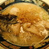 鹿児島食べ歩き グルメ編3 「鹿児島ラーメン豚とろ "半熟煮玉子入り豚とろラーメン＆チャーシューめし”」天文館本店