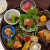 「日本料理越川」の「小鉢膳」と８月の料理教室メニュー