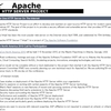 Webサーバ（apache）のダウンロード