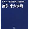 「論争・東大崩壊」竹内洋、中公新書ラクレ編集部編