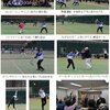 日体大女子テニス部員を交えた冬のチーム対抗戦を実施　